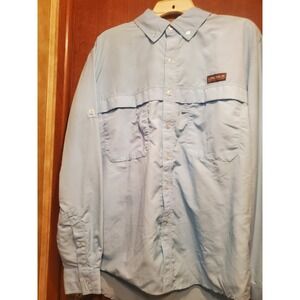 Lincoln Outfitters 2 Men's Long Sleeve Shirt,size Med, 1 light Blue, 1 Yellow.